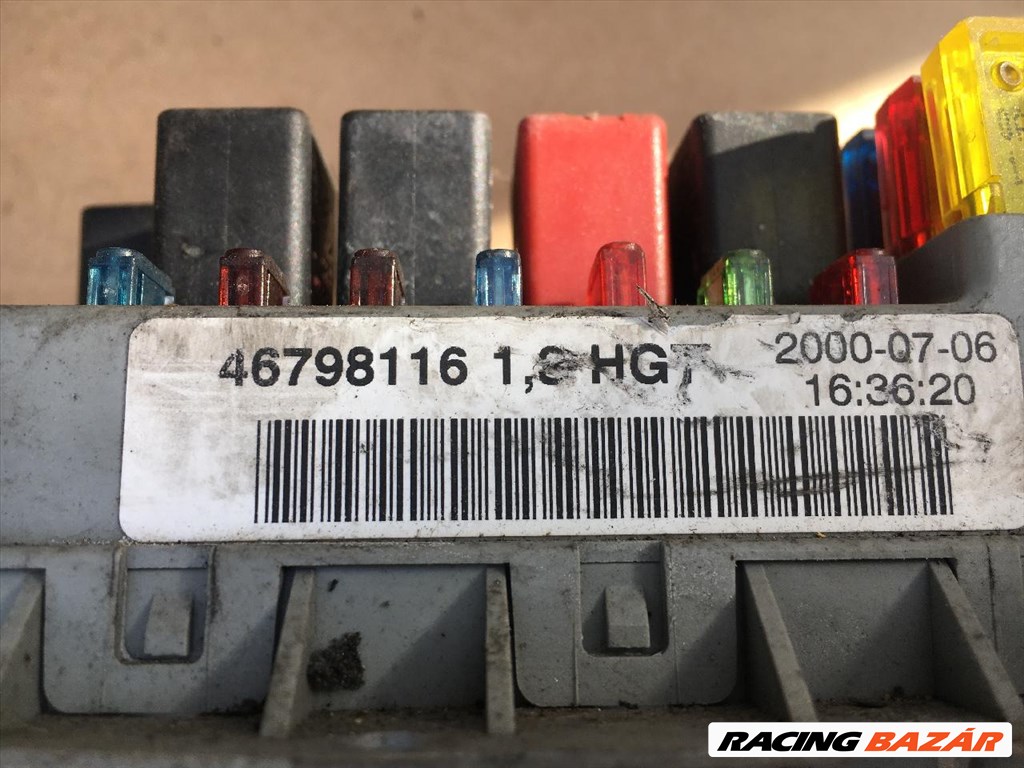 Biztosíték tábla dízel FIAT PUNTO II/III 01418 2. kép