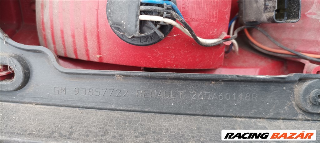 Renault Trafic, Opel Movano jobb hátsó lámpa 265a60118r 4. kép