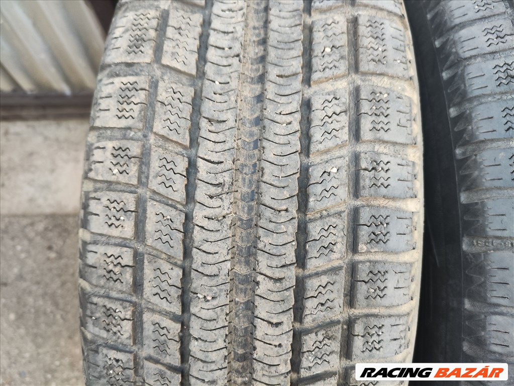 Renault Modus 4x100 lyukosztású 15" használt lemezfelni, rajta 185/60 használt Michelin téli gumi 6. kép