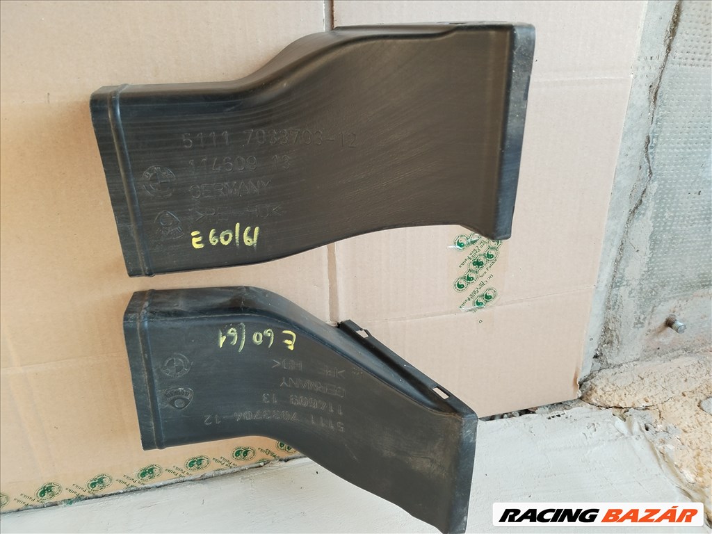 BMW 5-ös sorozat E60/E61 Bmw 5 E60/ 61 első lökhárító légbeömlő  51117033704 51117033703 3. kép