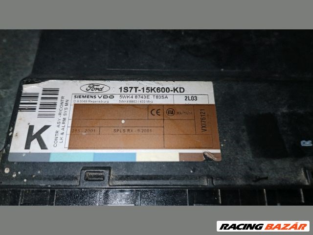 Ford Mondeo Mk3 2.0 16V TDCI Komfort Elektronika "122293" 1s7t15k600kd 5wk48743et83sa 4. kép