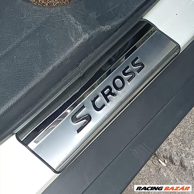 Suzuki S Cross Krómozott Alumínium küszöbvédő szett 4. kép