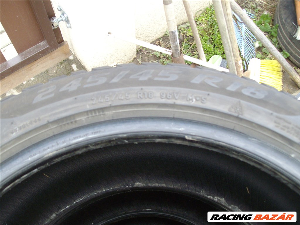  245/4518" Pirelli Sottozero 3 téli gumi garnitúra eladó 4. kép