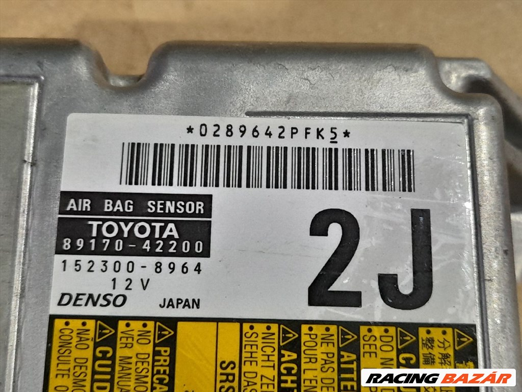 Toyota RAV4 (XA30) 2.0 VVT-I Légzsák Elektronika 8917042200 3. kép