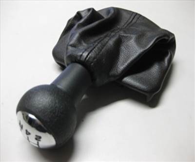 Citroen Jumpy új utángyártott fekete váltógomb króm kupakkal szoknyával 5 sebességes járművekhez 1995-2006-ig