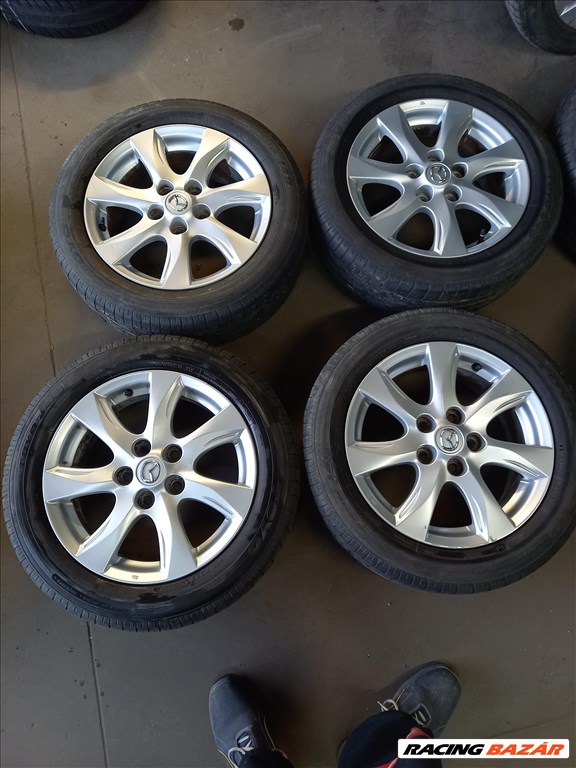 Mazda3  5x114.3 lyukosztású 6,5JJ 16" újszerű (gyári felni) alufelni Lxx 1. kép