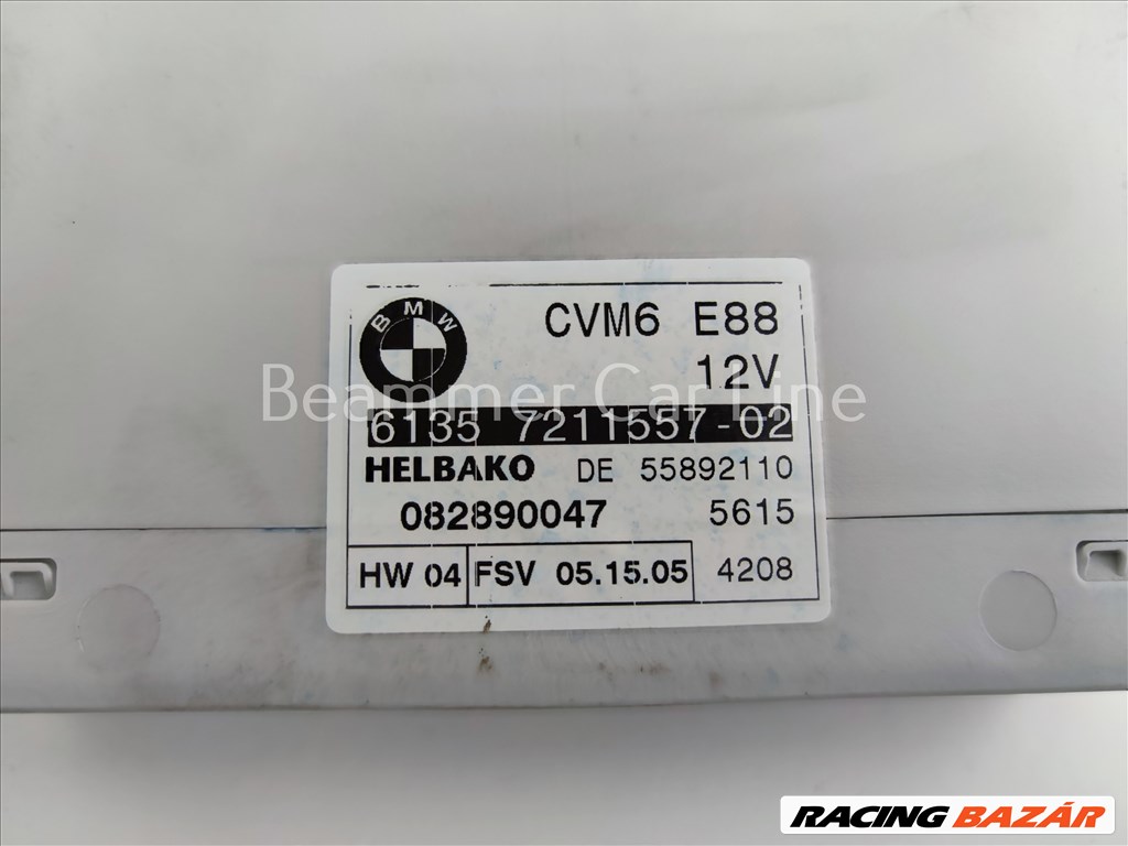 BMW E88 Cabrio tető vezérlő modul (CVM6) 7211557 2. kép