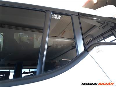 Nissan Leaf (ZE1) bal hátsó ajtó üveg fix