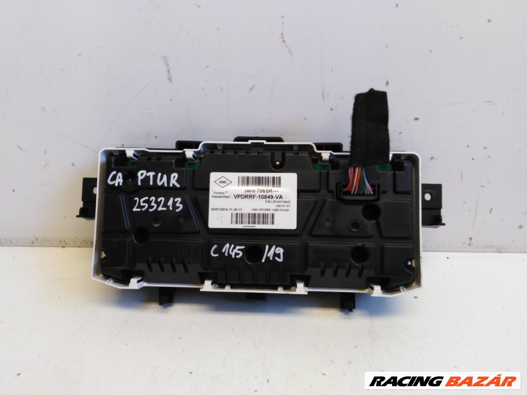 Renault Captur  kilométer óra 248107065R 2. kép