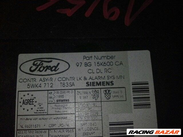 Ford Mondeo Mk2 Komfort Elektronika "65471" 97bg15k600ca 3. kép