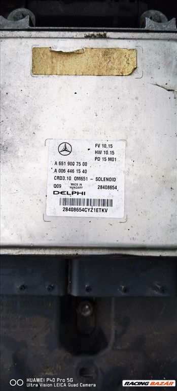 Mercedes Benz A6519007500 motorvezérlő  2. kép