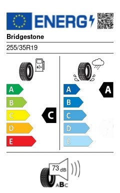 Bridgestone T005DG XL RFT 255/35 R19 96Y nyári gumi 2. kép