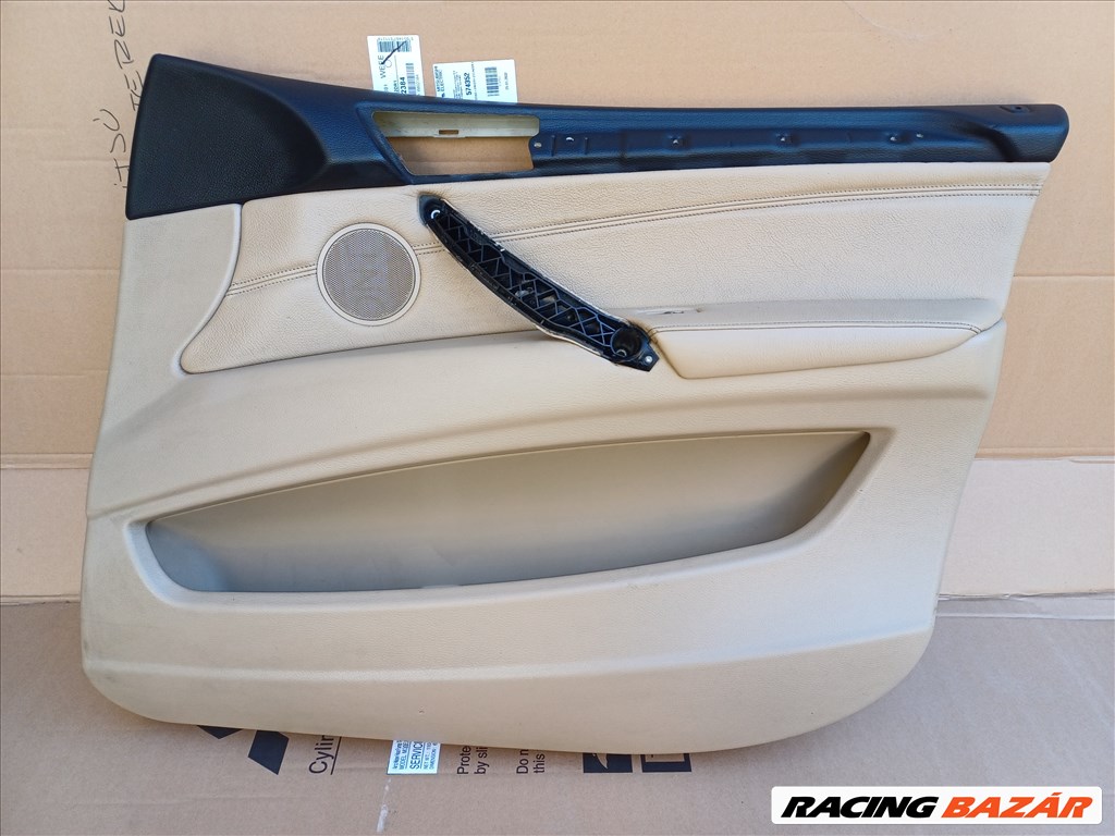 BMW X5 E70 bőr kárpit, ajtókárpit 1. kép