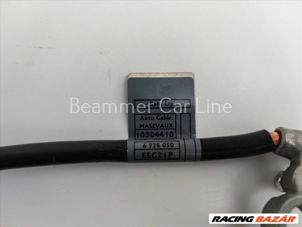 BMW E65 Akkumulátor negatív kábel 6928050 2. kép