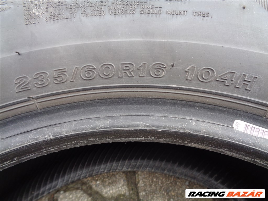 Bridgestone 235/60R16 nyári gumi, keveset futott újszerű állapotban eladó. 9. kép