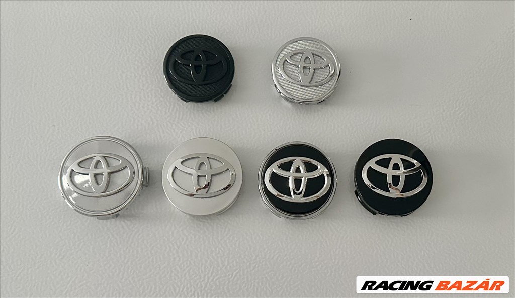 Új Toyota felni alufelni kupak közép felniközép felnikupak embléma jel kerékagy porvédő kupak 1. kép