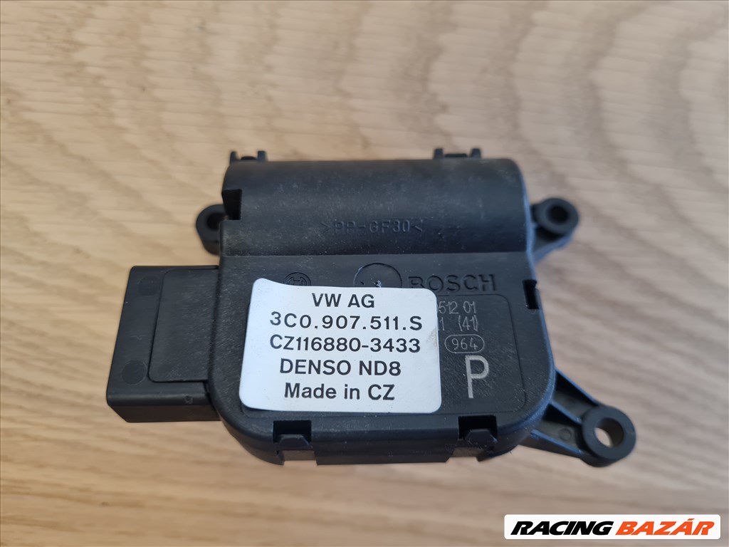 Volkswagen Golf VI fűtés állító motor 3C0 907 511 S 1. kép