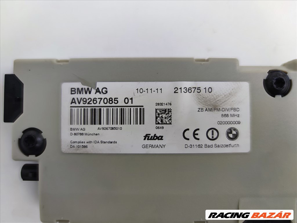 BMW F10/F10lci/F13/F01/F02  Antenna erősítő 9267085 2. kép