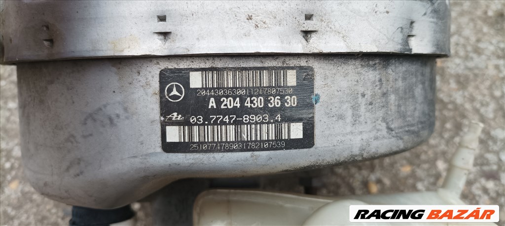 Mercedes C-osztály W204 fékrásegítő devander, főfékhengerrel együtt a2044303630 4. kép