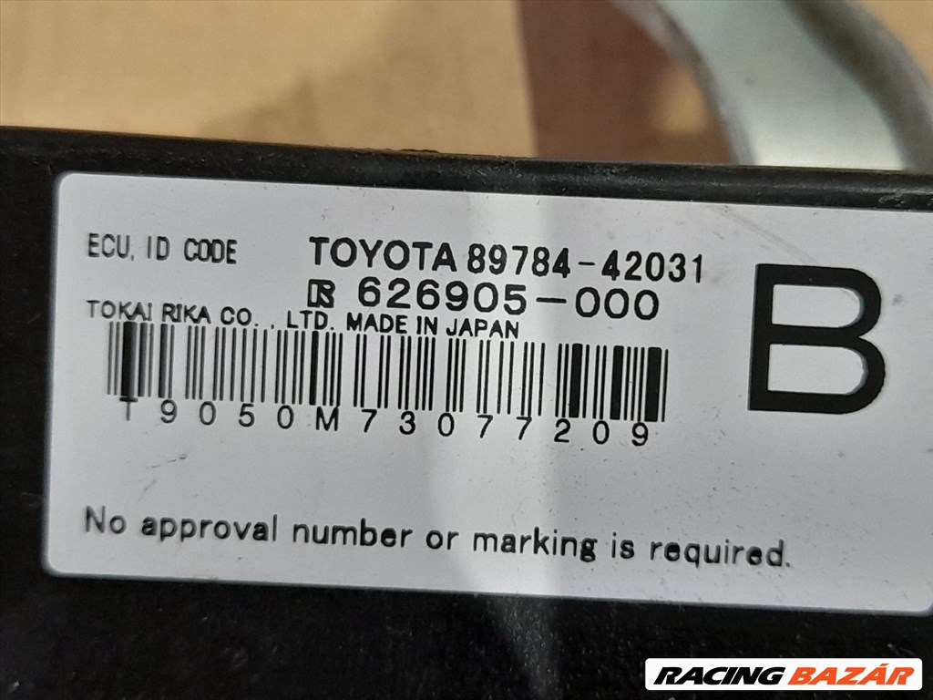 Toyota RAV4 (XA30) 2.0 VVT-I Immobilizer Elektronika 626905000 5. kép