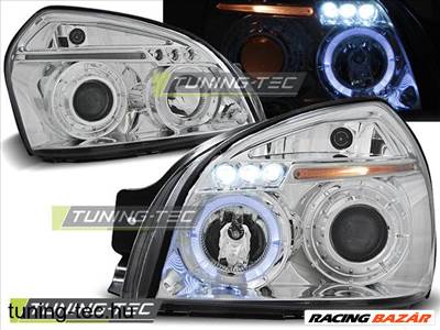 Hyundai Tucson (JM) HYUNDAI TUCSON 07.04-10 ANGEL EYES CHROME Tuning-T