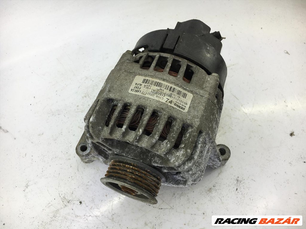 Generátor 1.2-1.4 benzin FIAT PUNTO EVO 01390 3. kép