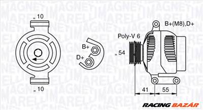 MAGNETI MARELLI 063377028010 - generátor ALFA ROMEO FIAT LANCIA