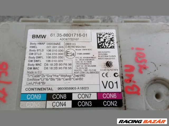 BMW 750i Komfort Elektronika "111212" 6135880171601 a2c877107 2. kép