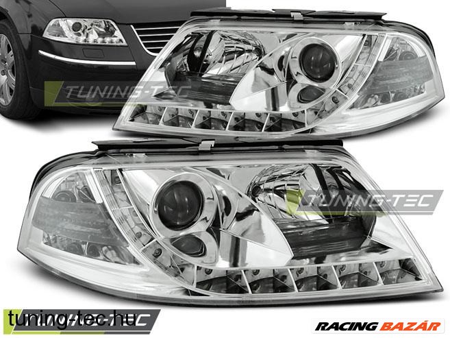 Volkswagen Passat B5 VW PASSAT 3BG 09.00-03.05 DAYLIGHT CHROME Tuning-T 1. kép