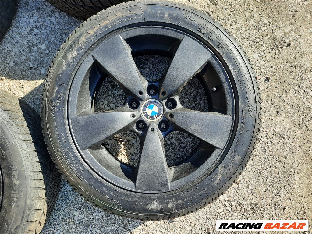  BMW E60 gyári 17 colos alufelni garnitúra :5x120 . 7,5Jx17 . Et20  Fulda téli gumi gumi  3. kép