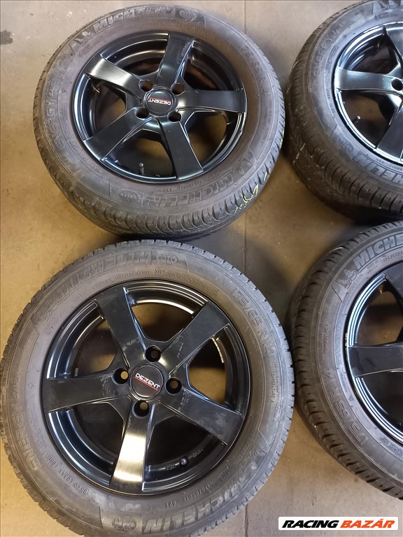 Dezent 5.5x14 4x100 175/65R14 nyári michelinekkel Mxx 2. kép