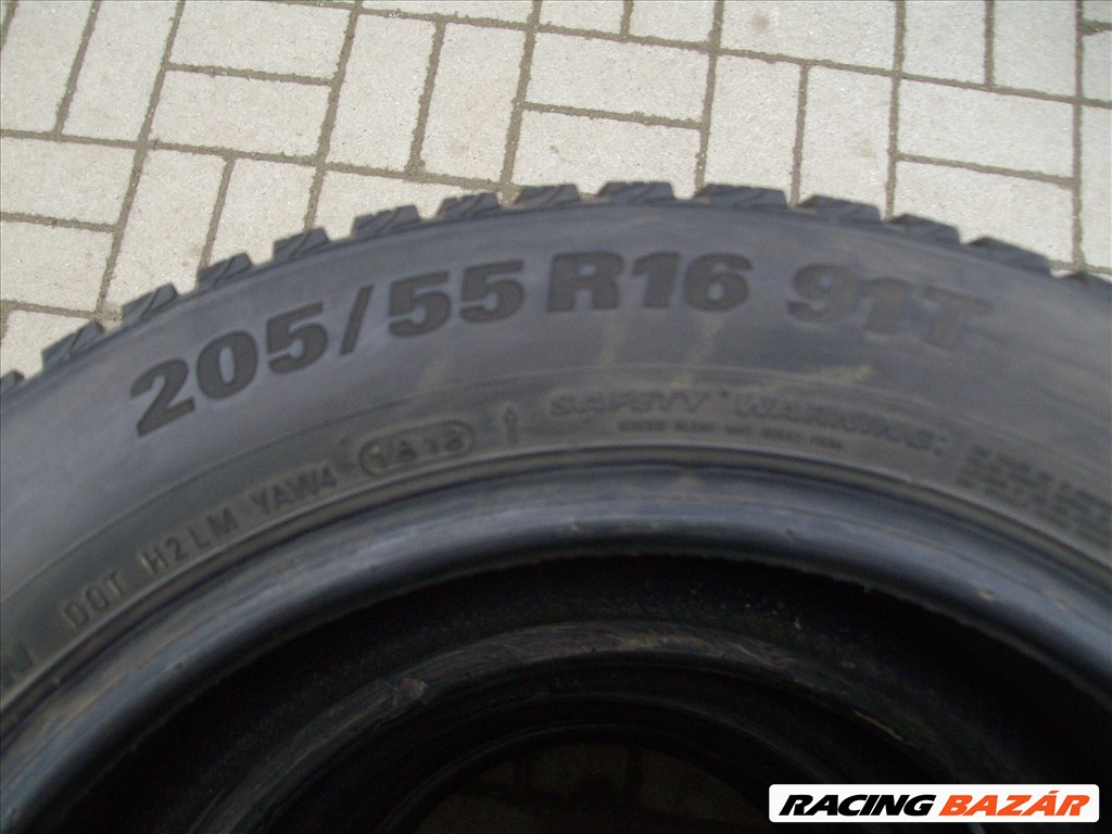  205/55R16" újszerű Kumho téli gumi garnitúra eladó 4. kép