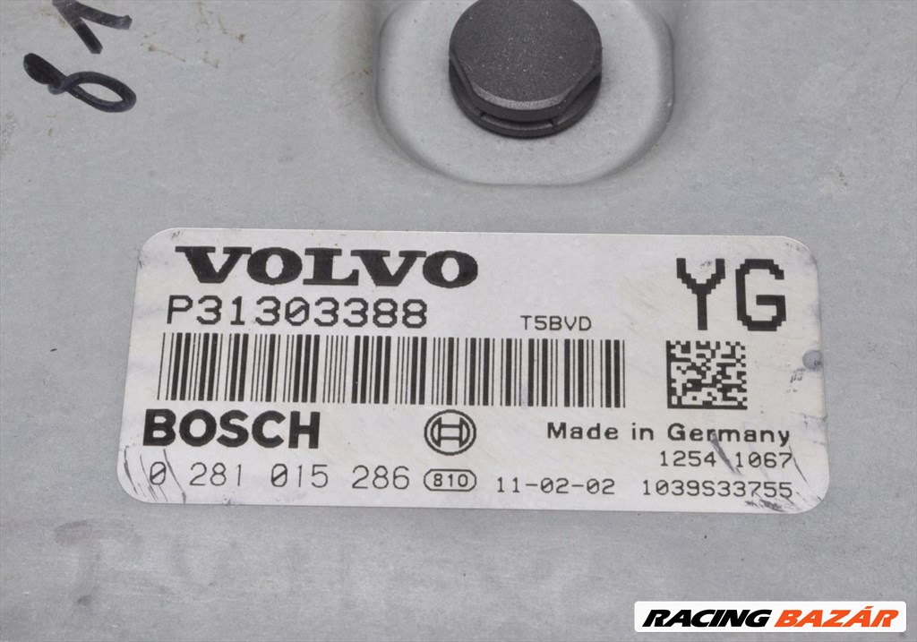 Volvo XC60, Volvo C30, Volvo S60, Volvo V60, Volvo V70, Volvo S80 motorvezérlő p31303388 0281015286 2. kép