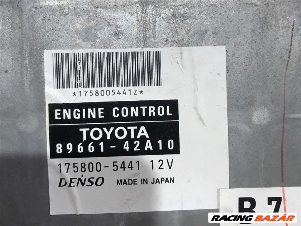 Toyota RAV4 (XA20) 2.0 D-4D 4x4 Motorvezérlő 8966142a10 4. kép