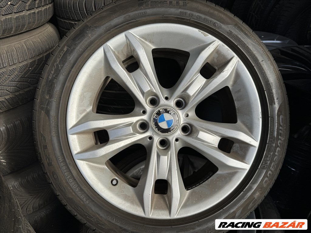 BMW X1 gyári Styling 317 7,5x17-es 5x120-as ET34 könnyűfém felni garnitúra eladó 4. kép