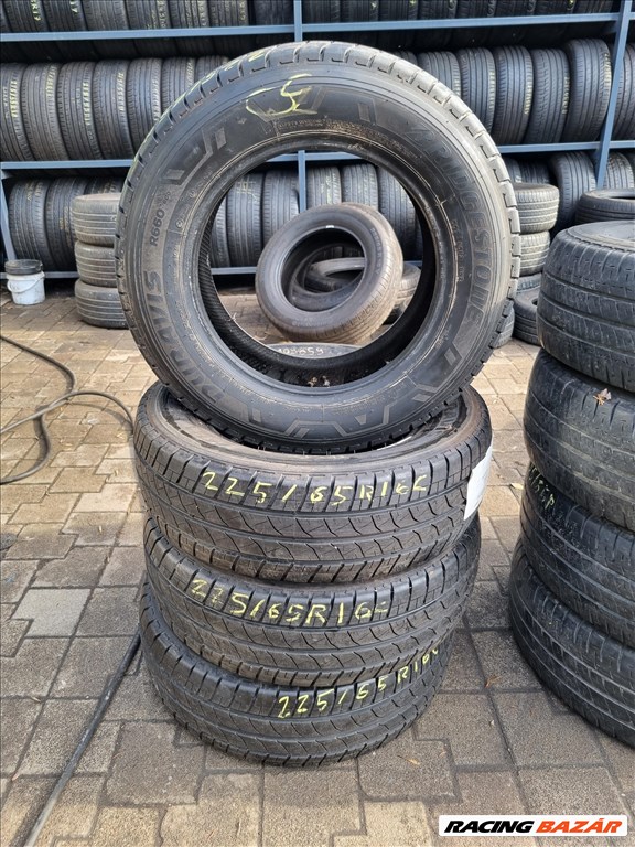  225/6516" újszerű Bridgestone Duravis nyári gumi 4db  2. kép