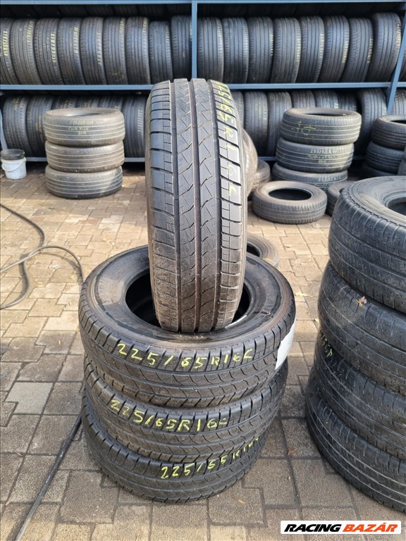  225/6516" újszerű Bridgestone Duravis nyári gumi 4db  3. kép