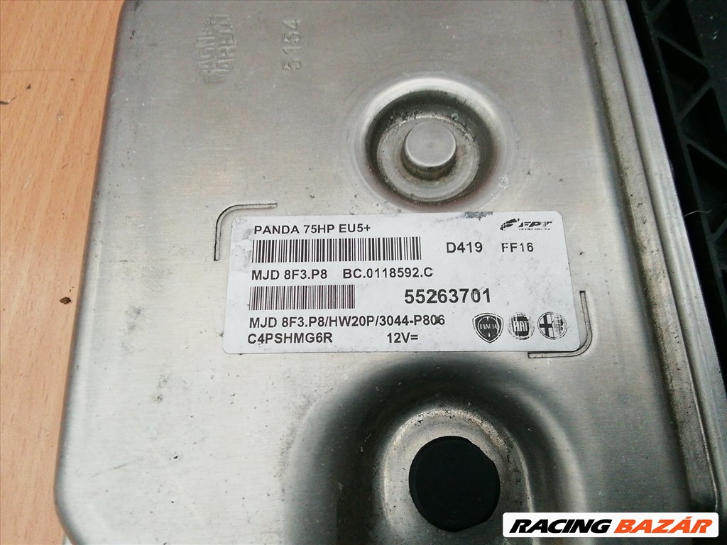 Fiat Panda III. 2012- 2016 1,3 16v Diesel Motorvezérlő 55263701 2. kép