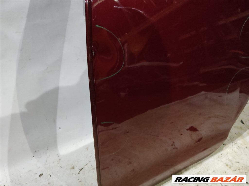 166766 Alfa Romeo Giulietta 2010-2020 bordó színű bal hátsó ajtó, a képen látható sérüléssel 2. kép