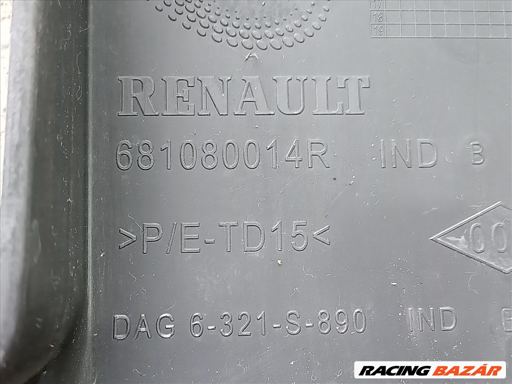 Renault Master Opel MOVANO 10- Kormányoszlop alatti alsó burkolat 7597 681080014r 5. kép