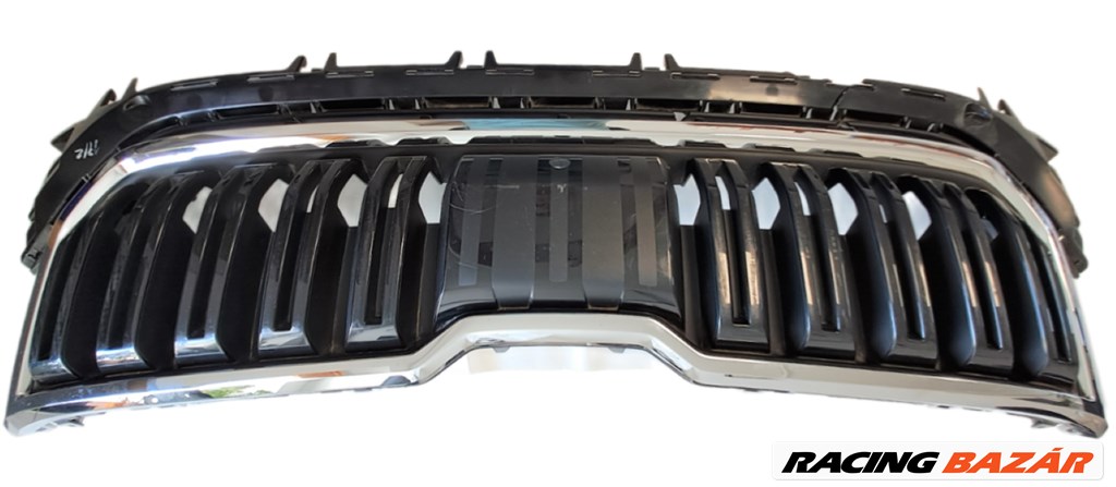 Skoda Kodiaq NS7 (2016-tól) hűtő díszrács, kis repedés-ragasztható 565853653B 320010114401301 3. kép