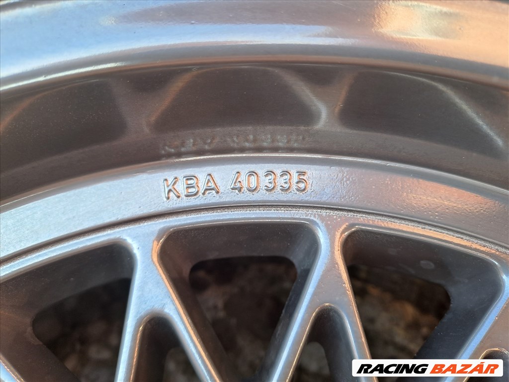 Hibátlan! 14" Exim 14701 (1982) BMW / Opel 5X120 alufelni garnitúra Vibro polírozva! 14. kép