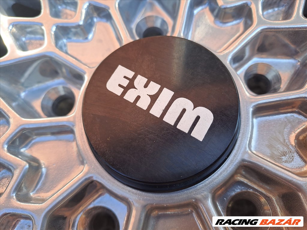 Hibátlan! 14" Exim 14701 (1982) BMW / Opel 5X120 alufelni garnitúra Vibro polírozva! 16. kép