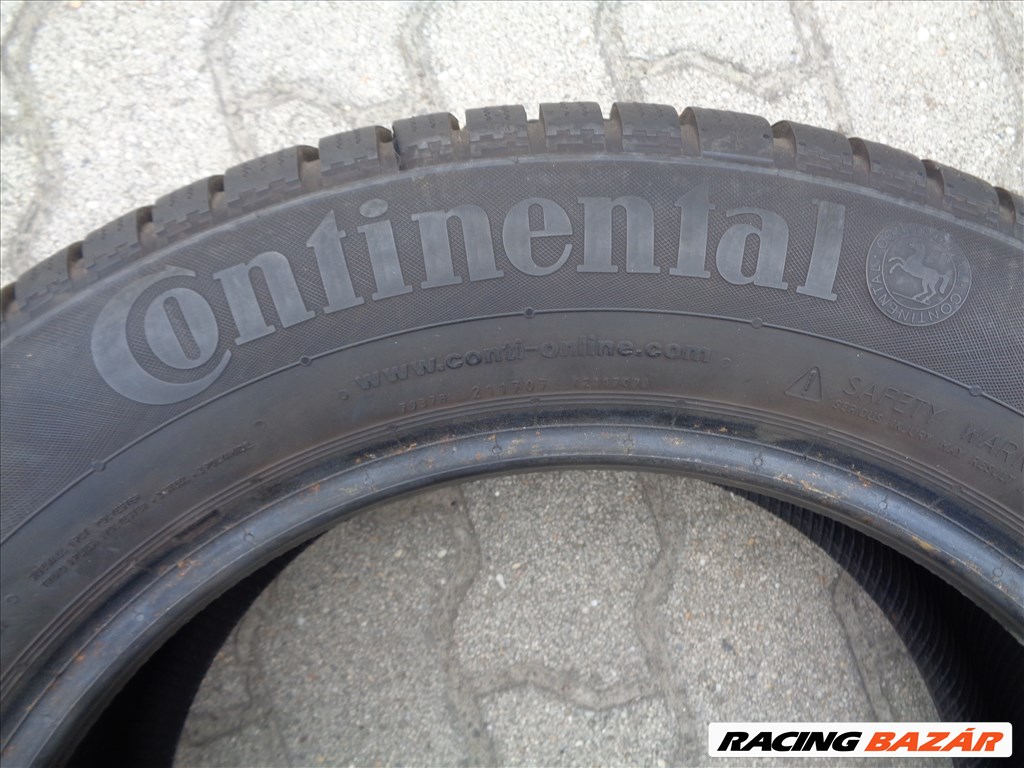 Continental 215/60R16 téli gumi garnitúra, 2-3 ezer km-t futott újszerűen eladó 7. kép