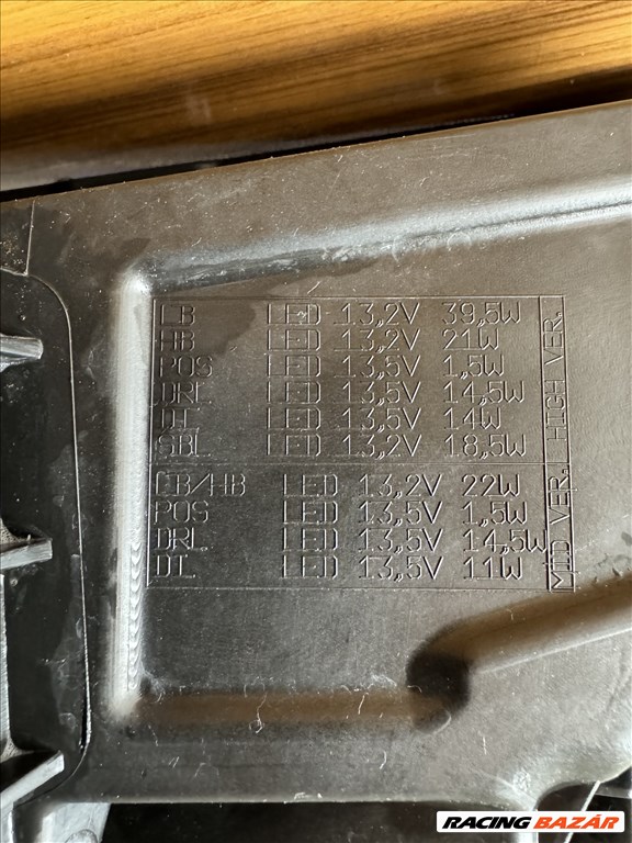 LED első fényszóró Ford Focus Jobb első JX7B-13E01 jx7b13e016ch 8. kép