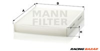 MANN-FILTER CU 2533-2 - pollenszűrő ALPINA BMW ROLLS-ROYCE 1. kép