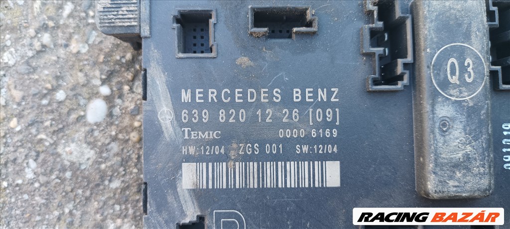 Mercedes Viano W639 ajtó vezérlő modul 6398201226 3. kép