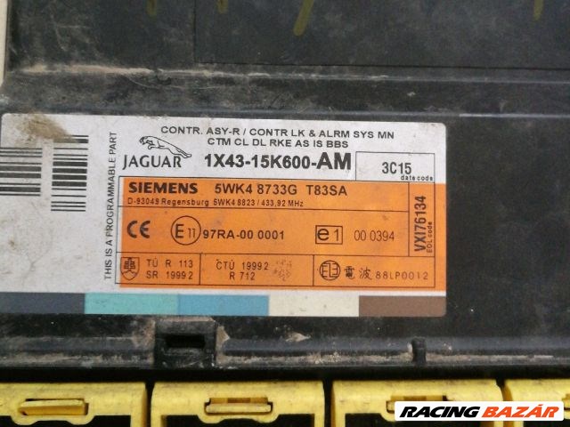 Jaguar X-Type Estate 2.5 V6 Komfort Elektronika "106412" 1x4315k600am 5wk48733g 4. kép