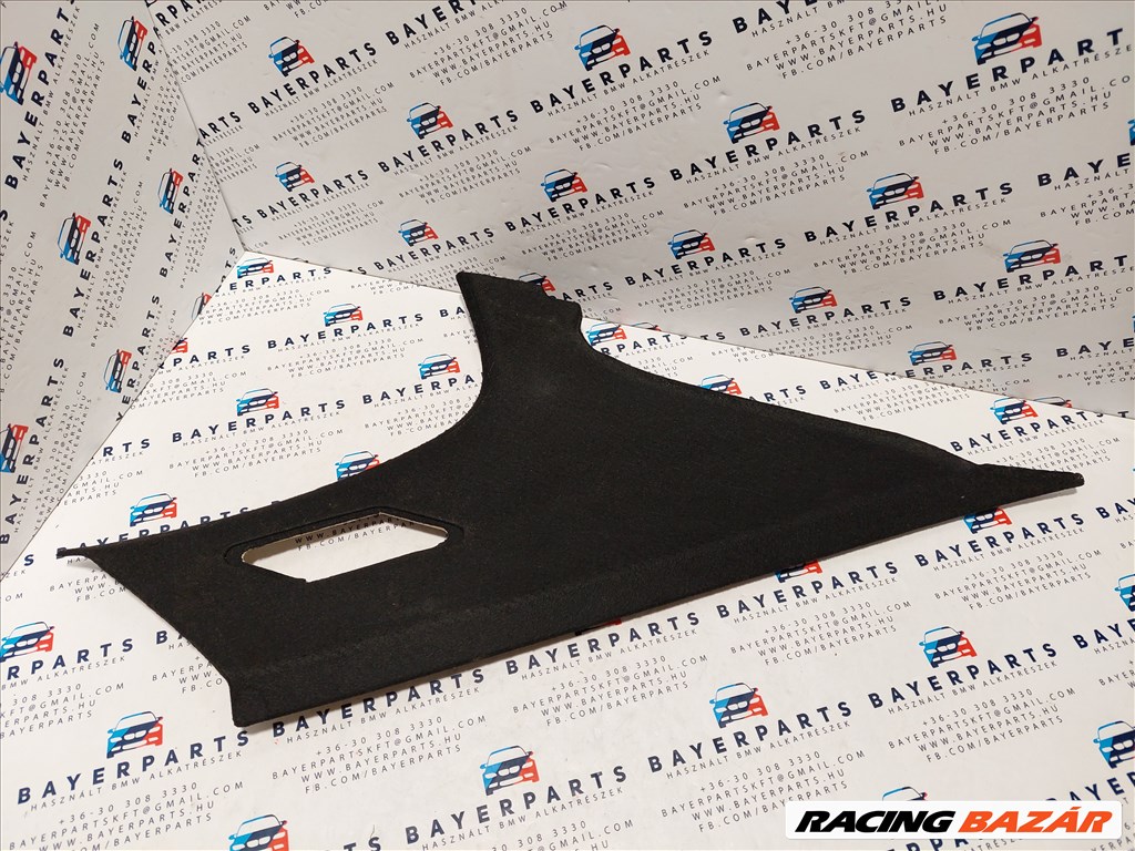 BMW E46 sedan bal hátsó fekete C oszloptakaró oszlop takaró (003621) 51438222345 1. kép