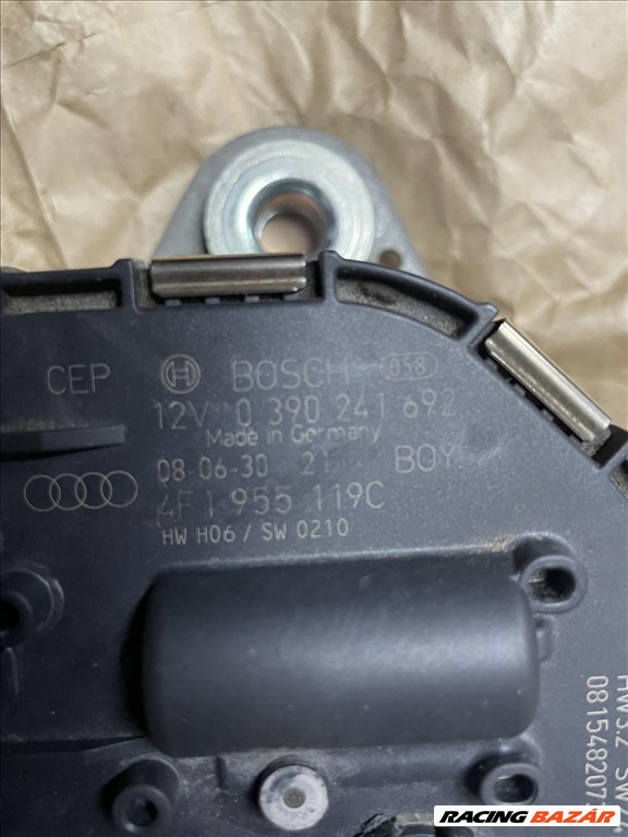 Audi A6 ablaktörlő szerkezet + motor  4f1955023k 4f1955119c 3. kép